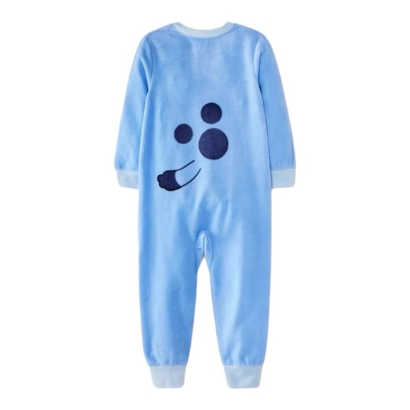 NWT BLUEY BLANKET SLEEPER WITH CAP Toddler 3T SOFT FLEECE PAJAMA - Picture 2 of 9